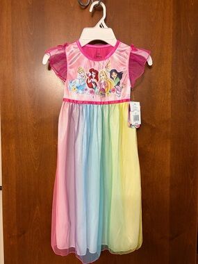 New Disney Rainbow Princess fantasy Nightgown